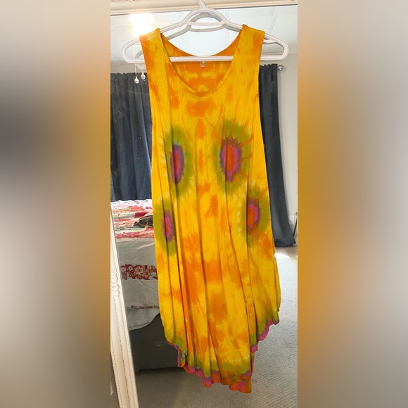 Tie-died Sun Dress - Picture 1 of 1